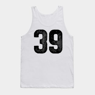 Rough Number 39 Tank Top